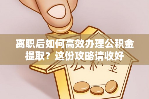 循化离职后如何高效办理公积金提取？这份攻略请收好
