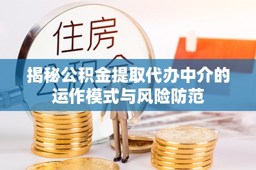 循化揭秘公积金提取代办中介的运作模式与风险防范