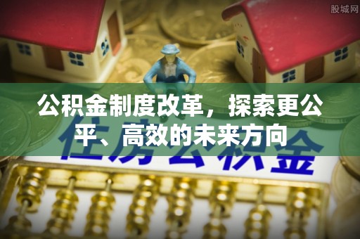 循化公积金制度改革，探索更公平、高效的未来方向