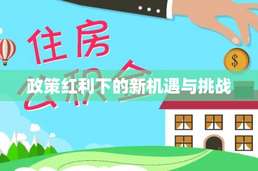 循化政策红利下的新机遇与挑战