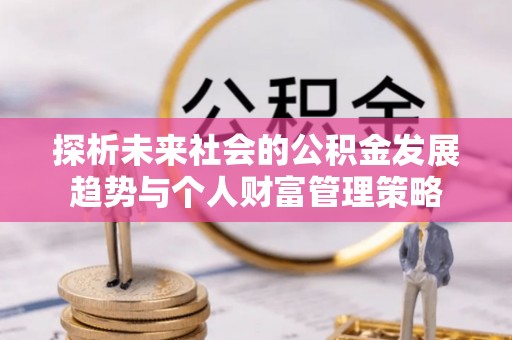 循化探析未来社会的公积金发展趋势与个人财富管理策略