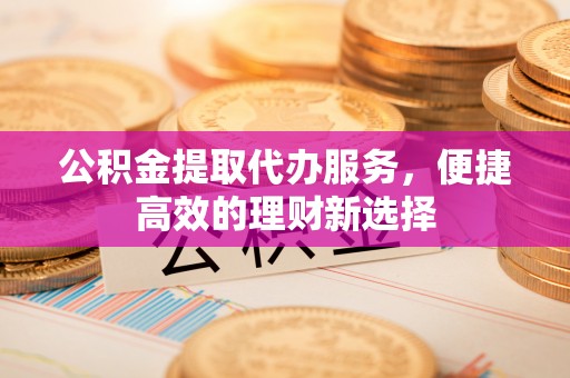 循化公积金提取代办服务，便捷高效的理财新选择