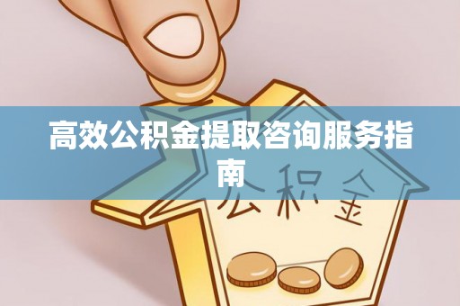 循化高效公积金提取咨询服务指南