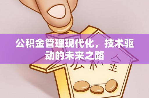 循化公积金管理现代化，技术驱动的未来之路
